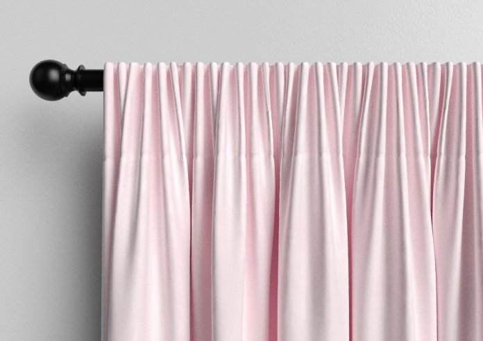 Ultra Luxe Velvet, Light Pink - Made to Measure Curtains - Image 9